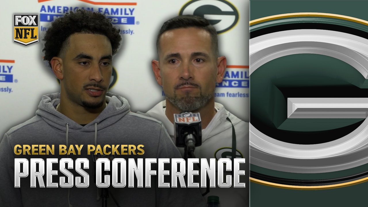 Packers’ Matt LaFleur &amp; Jordan Love react to their tough divisional loss to the Lions