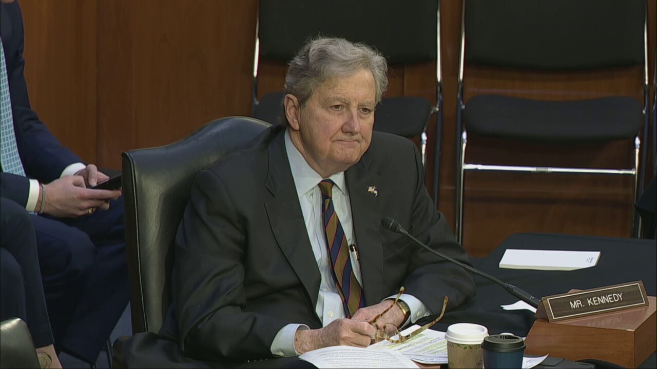 Sen. Kennedy quizzes Mayorkas on assault weapons ban