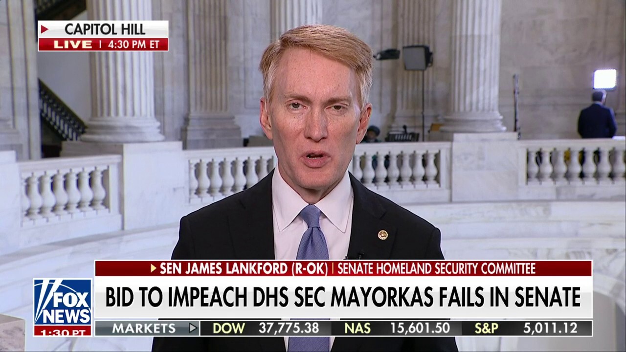 Mayorkas' impeachment inquiry was one more painful moment: Sen. James Lankford