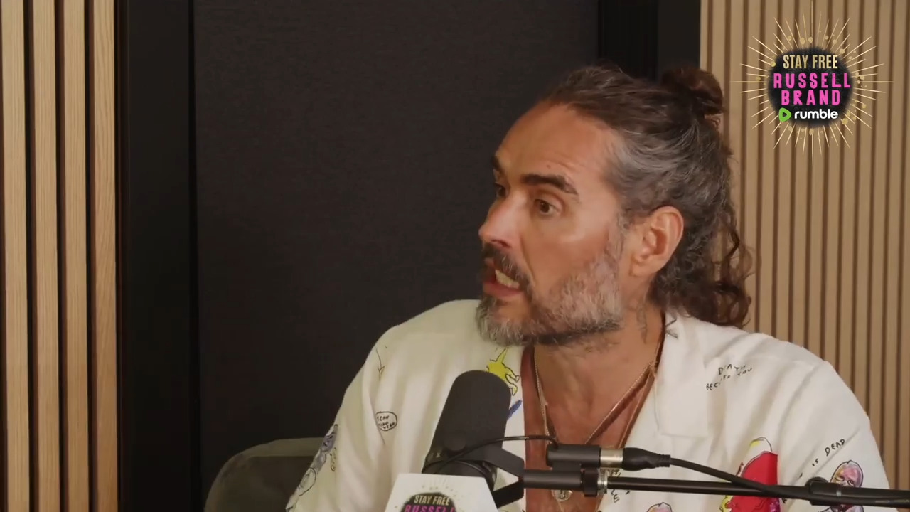 Russell Brand: If you care about democracy, 'I don’t know how you could do anything other than vote for Donald Trump'