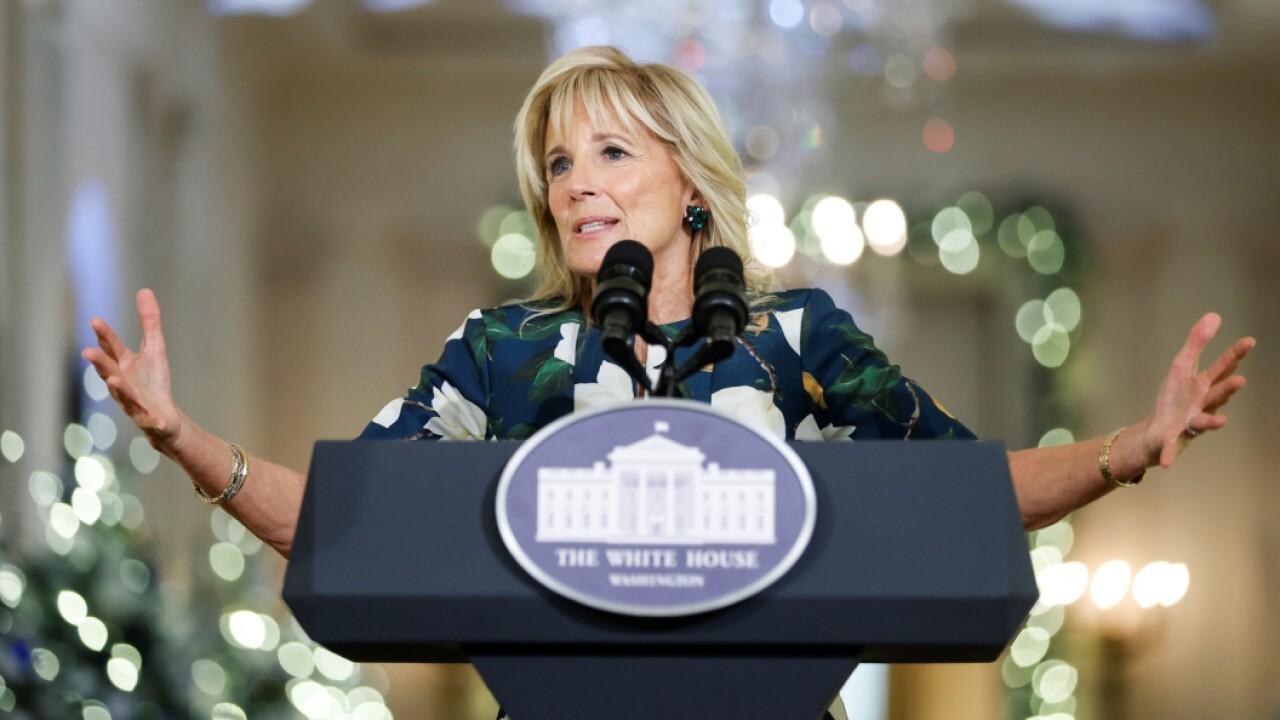 Media gushes over Jill Biden's Christmas decor after years of knocking Melania Trump