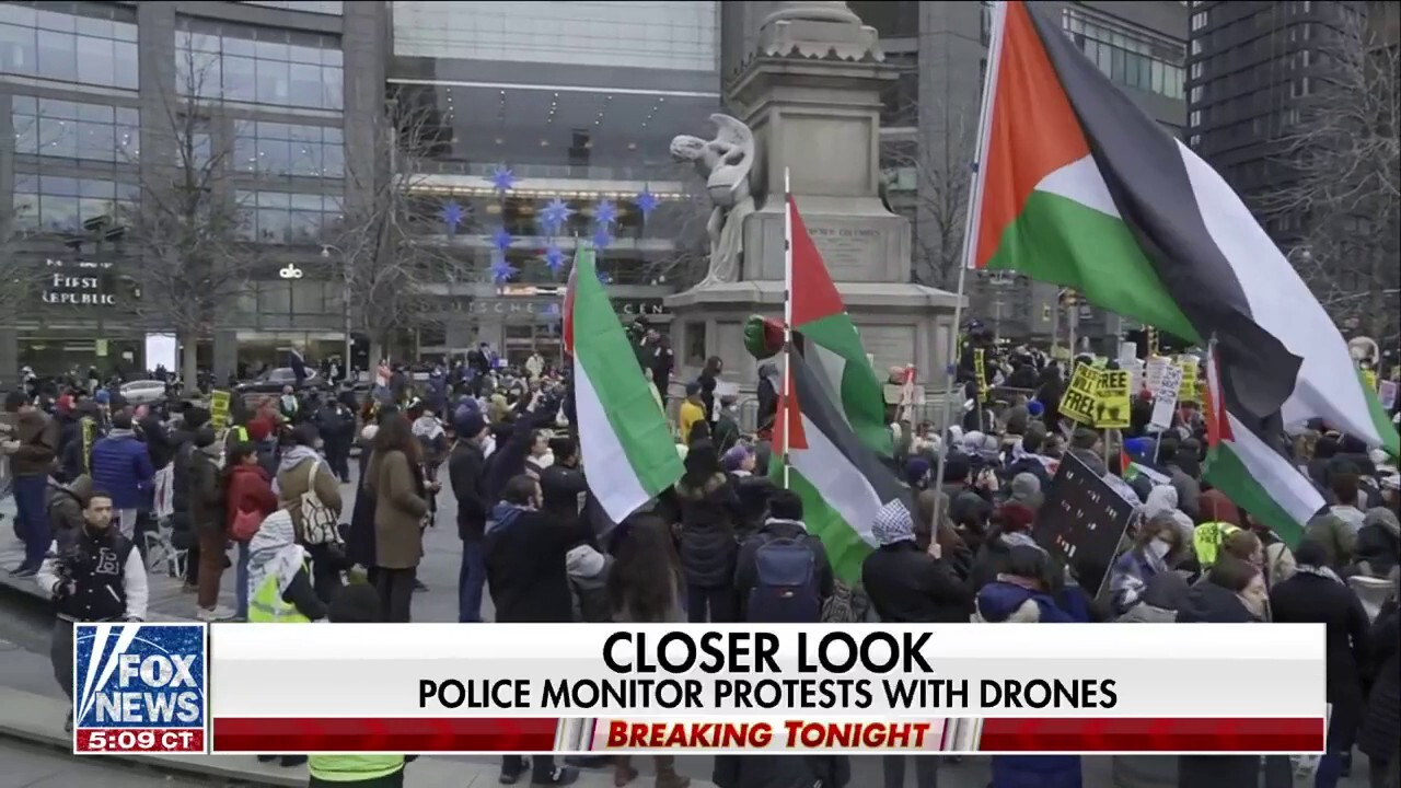 NYPD deploys drones to monitor pro-Palestinian protests