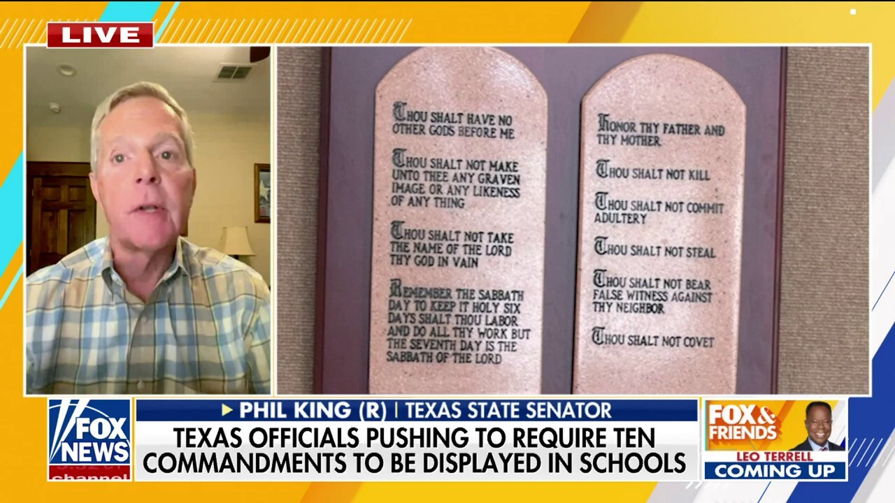 Texas could follow Louisiana in requiring Ten Commandments be displayed in classrooms, representative says