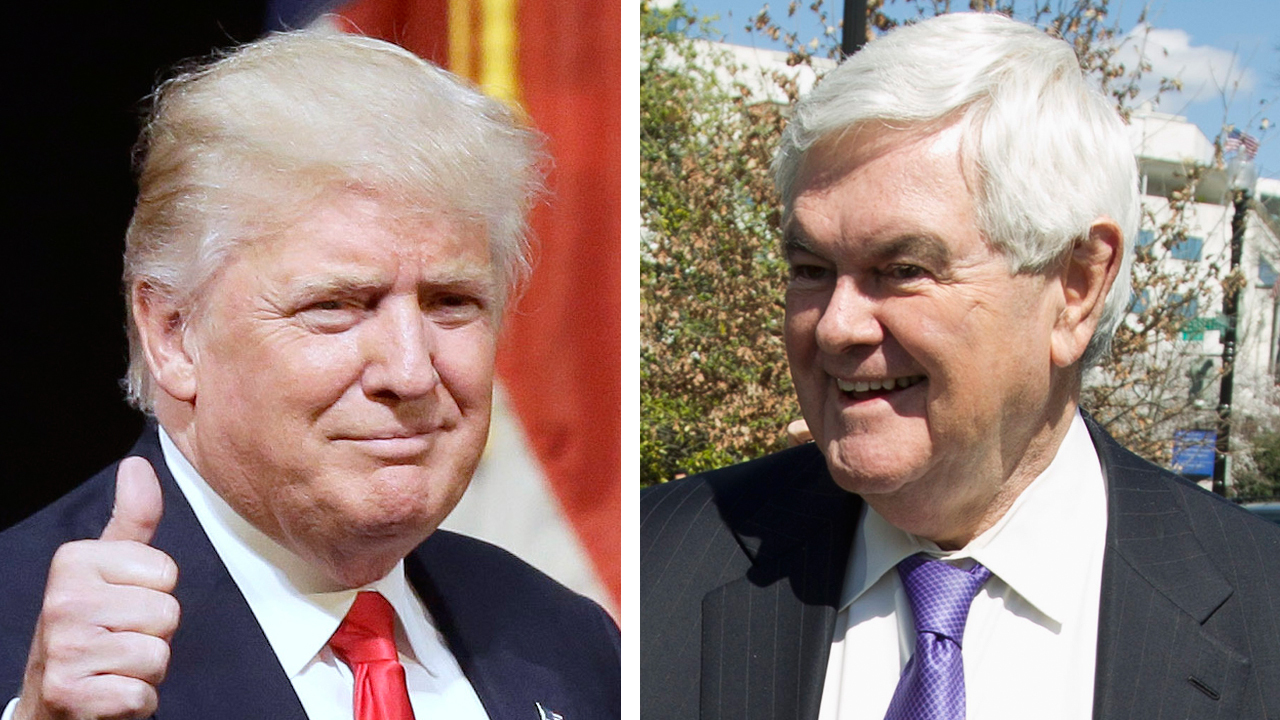 Gingrich to join Trump on the campaign trail in Ohio