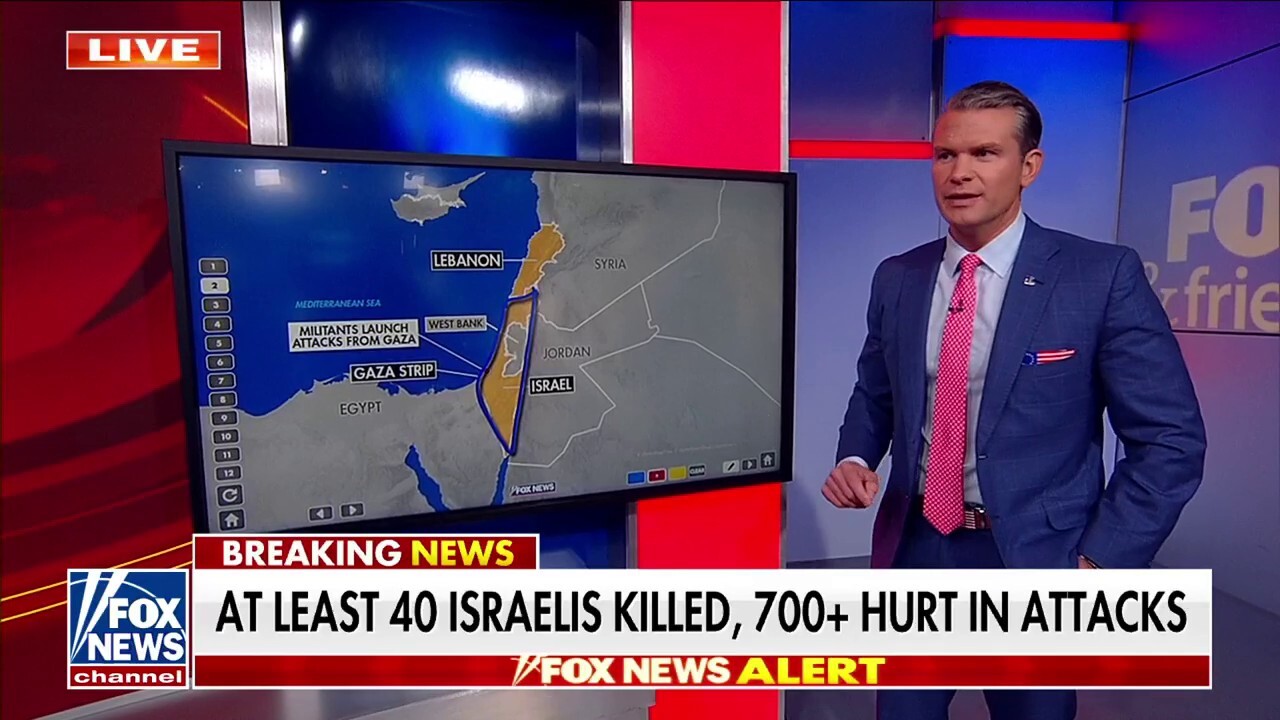 Pete Hegseth breaks down the militant attacks on Israel