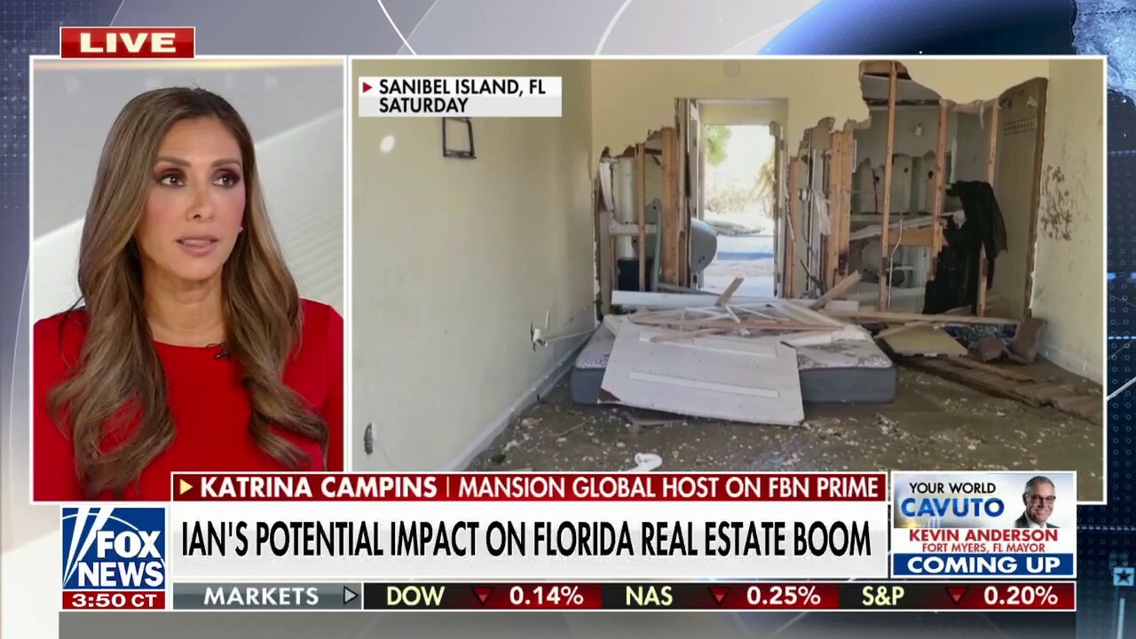 Real estate broker Katrina Campins provides insight on the current state of the housing market during the aftermath of Hurricane Ian on 'Your World with Neil Cavuto.'