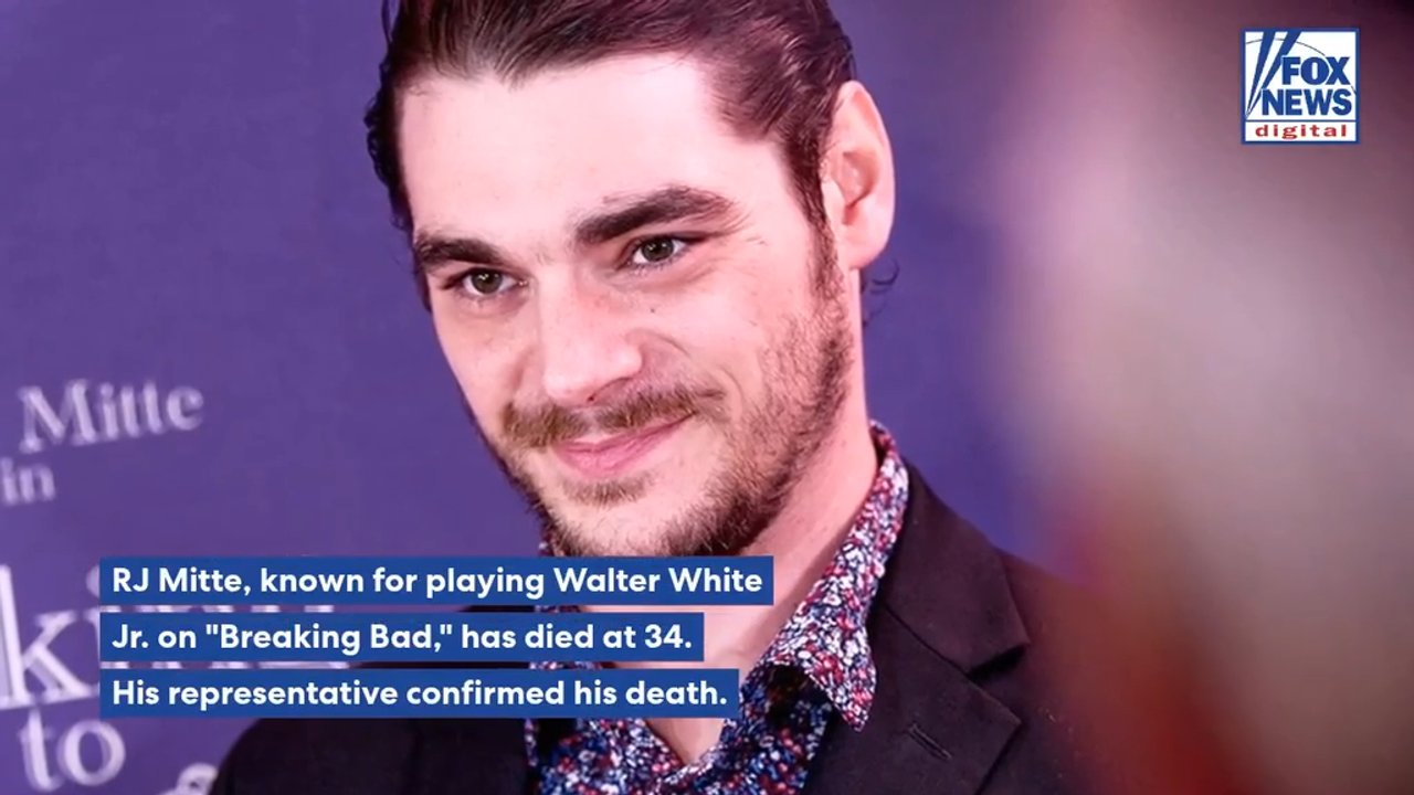 'Breaking Bad' star RJ Mitte, who played Walter White Jr., dead at 34