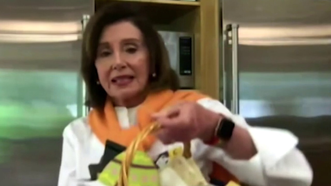 Nancy Pelosi hard at work building dessert stockpile	