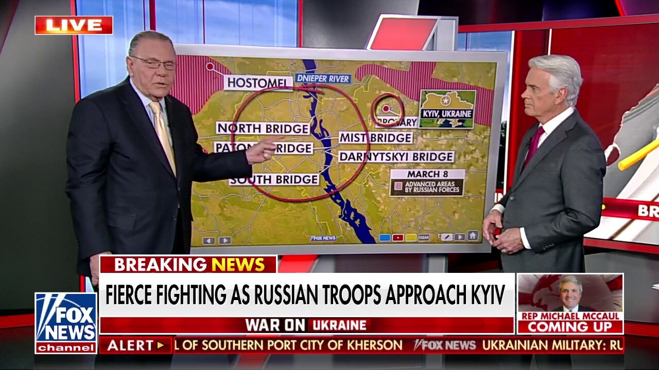 Gen. Keane: Could be weeks before 'final outcome' in Russia-Ukraine crisis