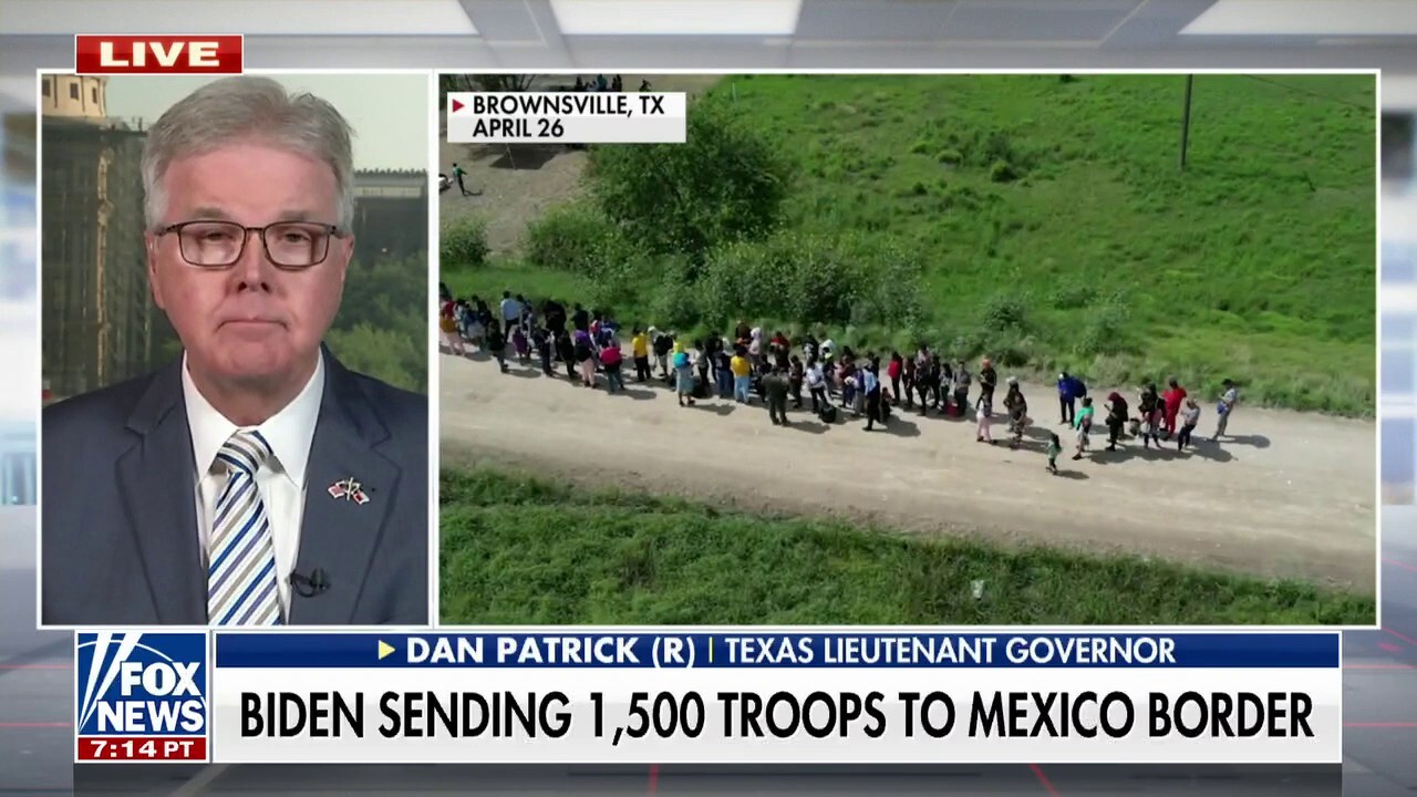 Lt. Gov. Patrick torches Biden, Harris, Mayorkas and Jean-Pierre for migrant surge: 'This is a plan'