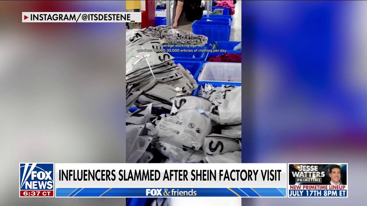 Social media influencers visit Chinese factory with labor violations