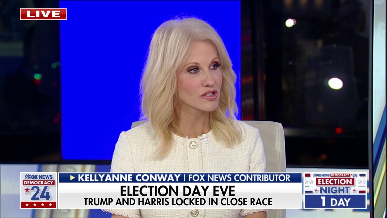 Kellyanne Conway says the contrast between Harris and Trump is 'policy and performance'