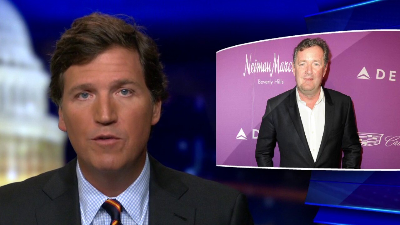 Tucker defends Piers Morgan: He's an inspiration to all of us
