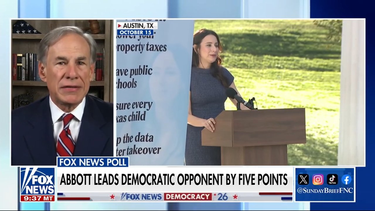 Abbott warns his Democratic opponent is ‘further' to the left than Talarico