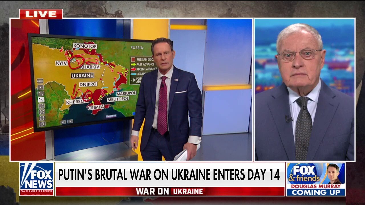 Lt. Gen. Kellogg warns Russia needs to 'capture Kyiv' or it will lose Russia-Ukraine war