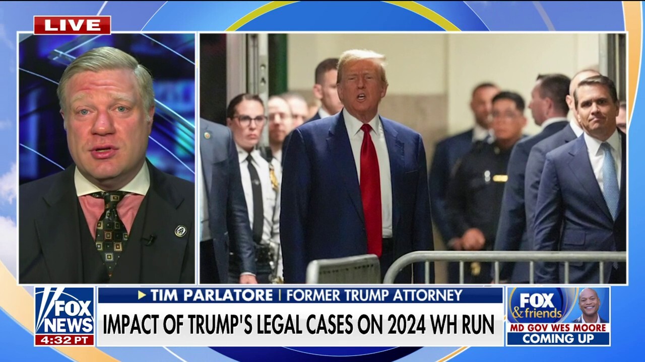 Former Trump attorney Tim Parlatore says former President Trump has a 'pretty good appeal' to argue in his NYC civil fraud case.