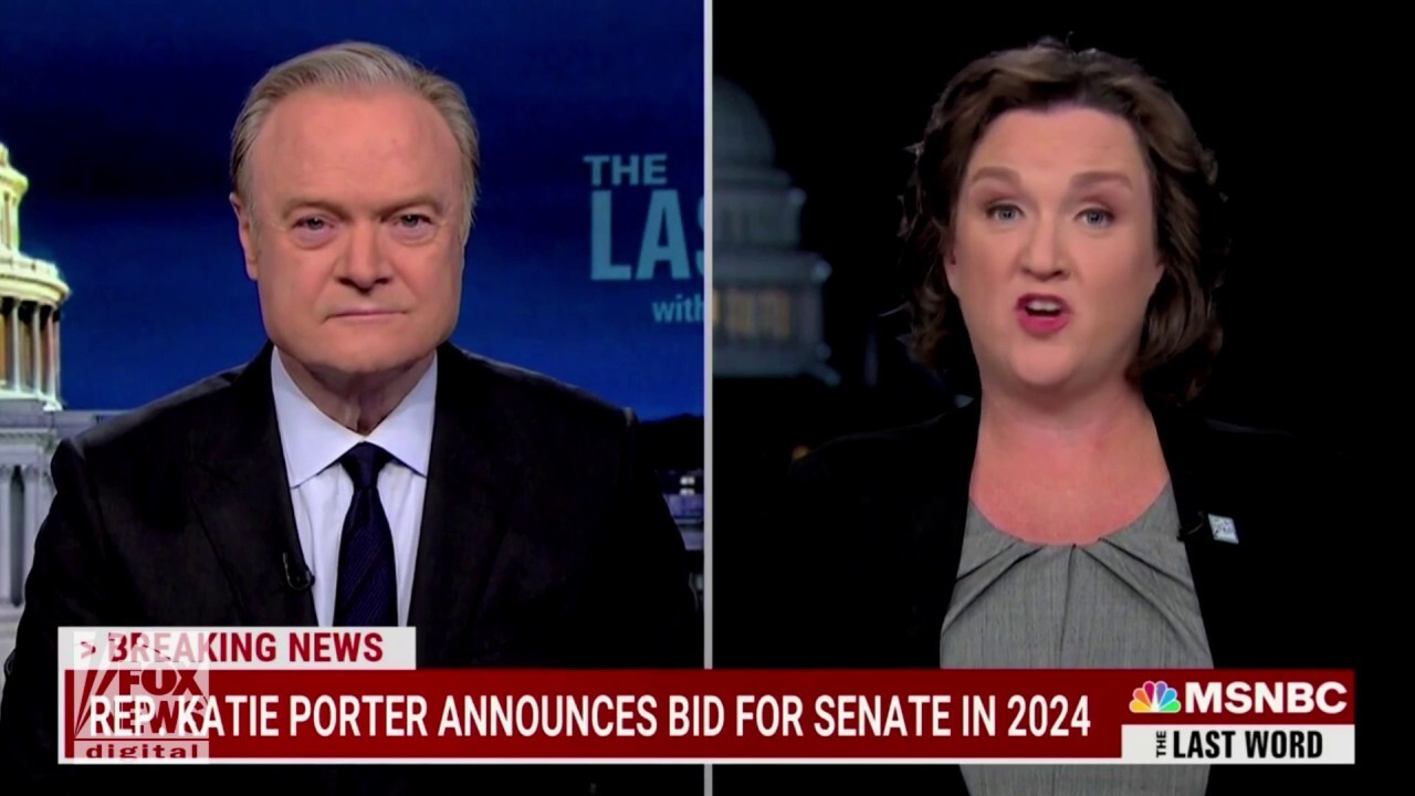 Rep. Katie Porter appears on MSNBC following launch of her Senate bid