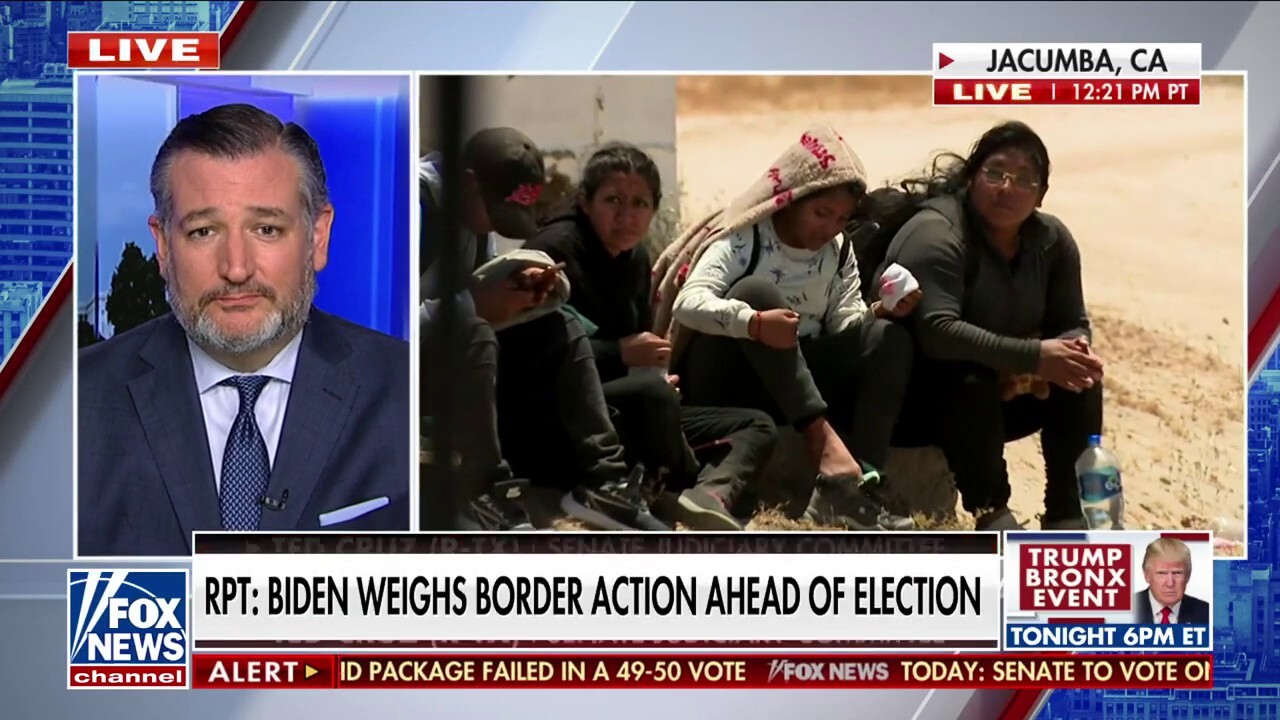 Biden’s border efforts are ‘entirely fake for the election’: Ted Cruz