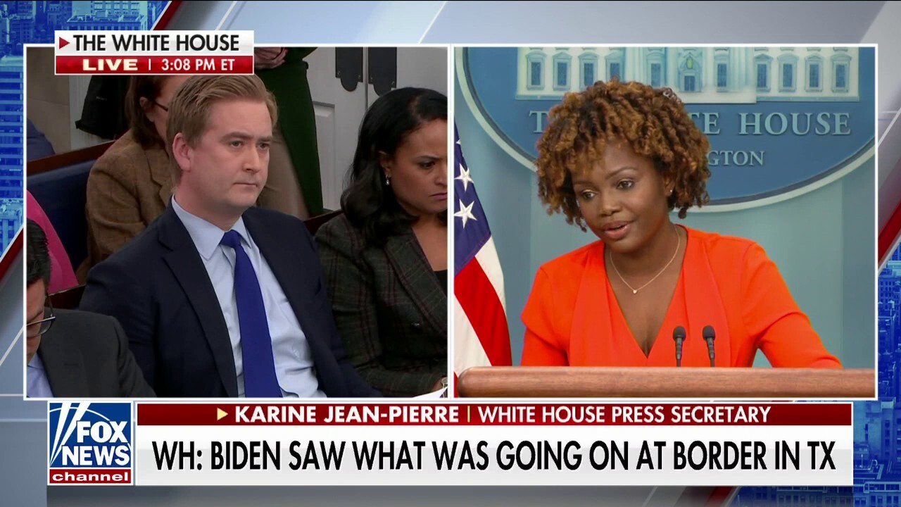  Doocy to Karine Jean-Pierre: How can Biden be trusted with classified information?