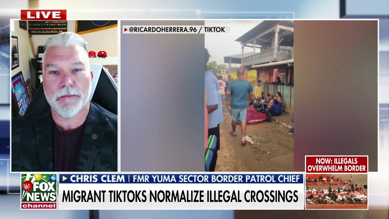 Migrants using TikTok to document illegal crossings