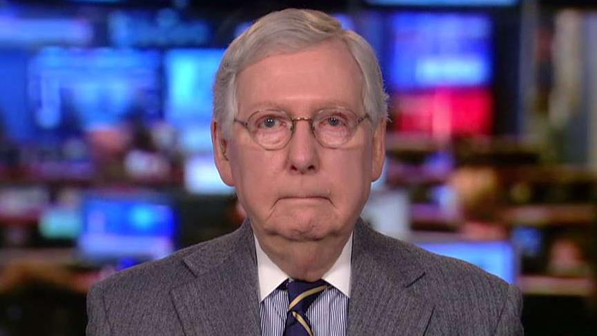Sen. McConnell: No chance the president is going to be removed from office