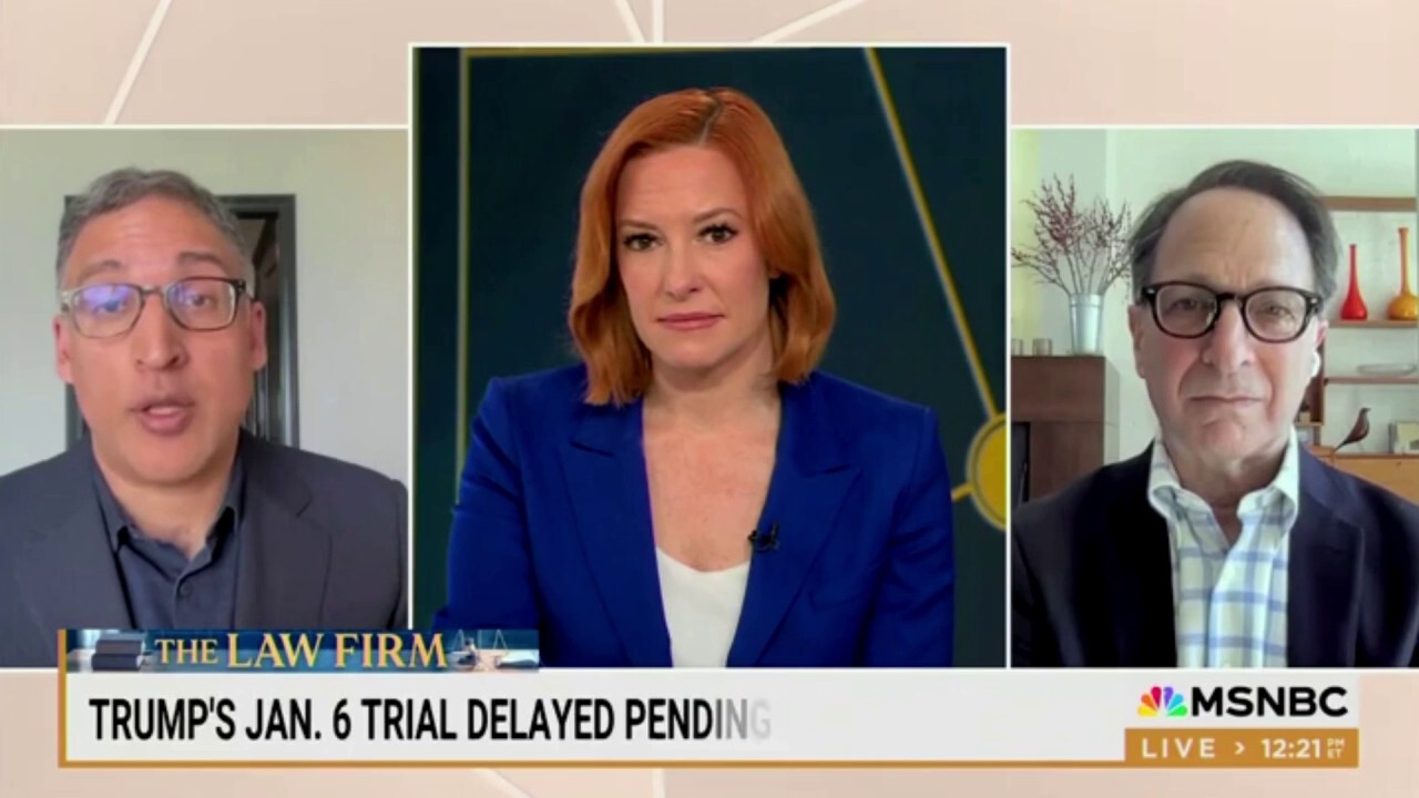 MSNBC's Jen Psaki surprised legal analyst is at 'freakout' stage over Donald Trump's Jan. 6 trial