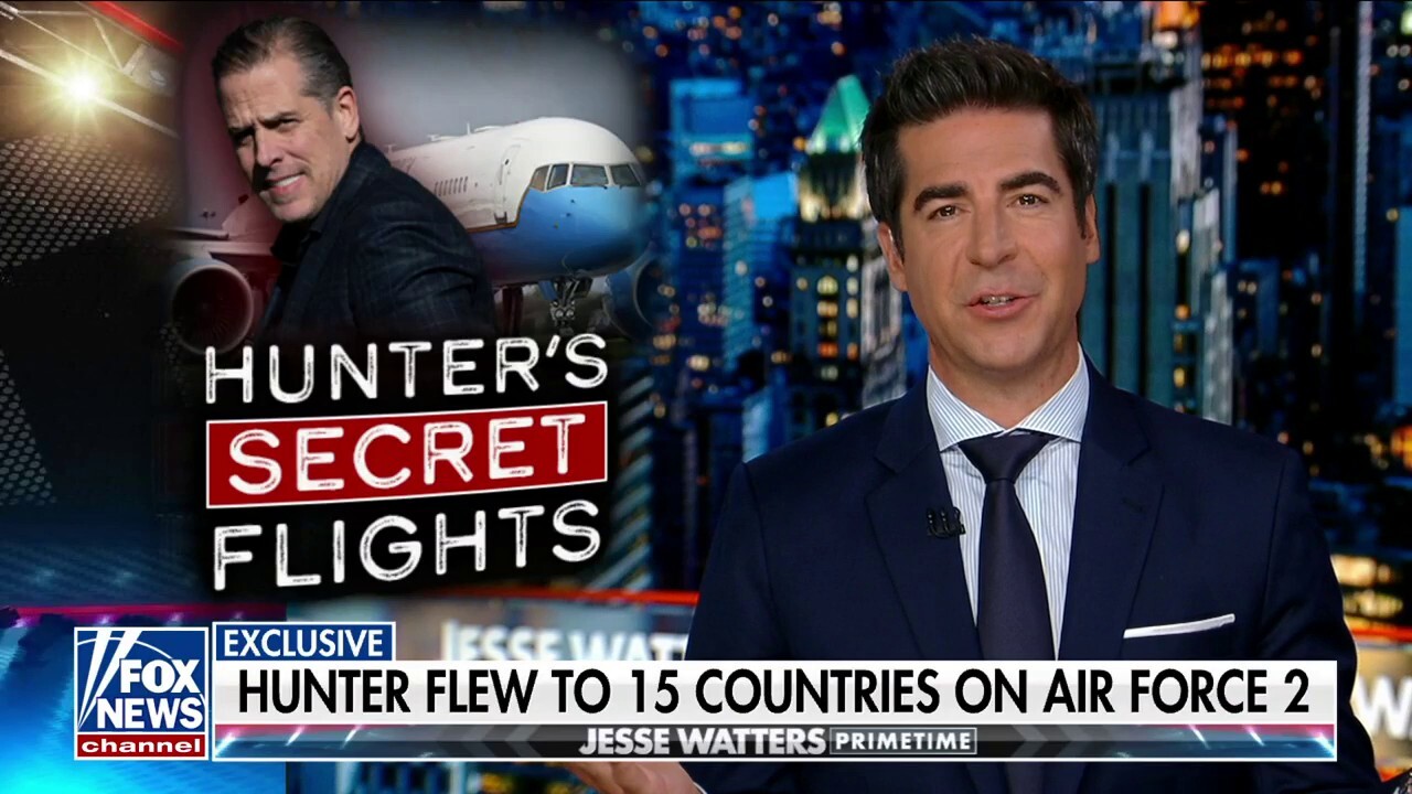 Hunter Biden flew to 15 countries on Air Force 2: Jesse Watters