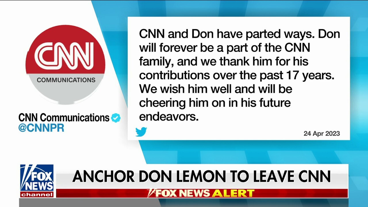 Don Lemon out at CNN