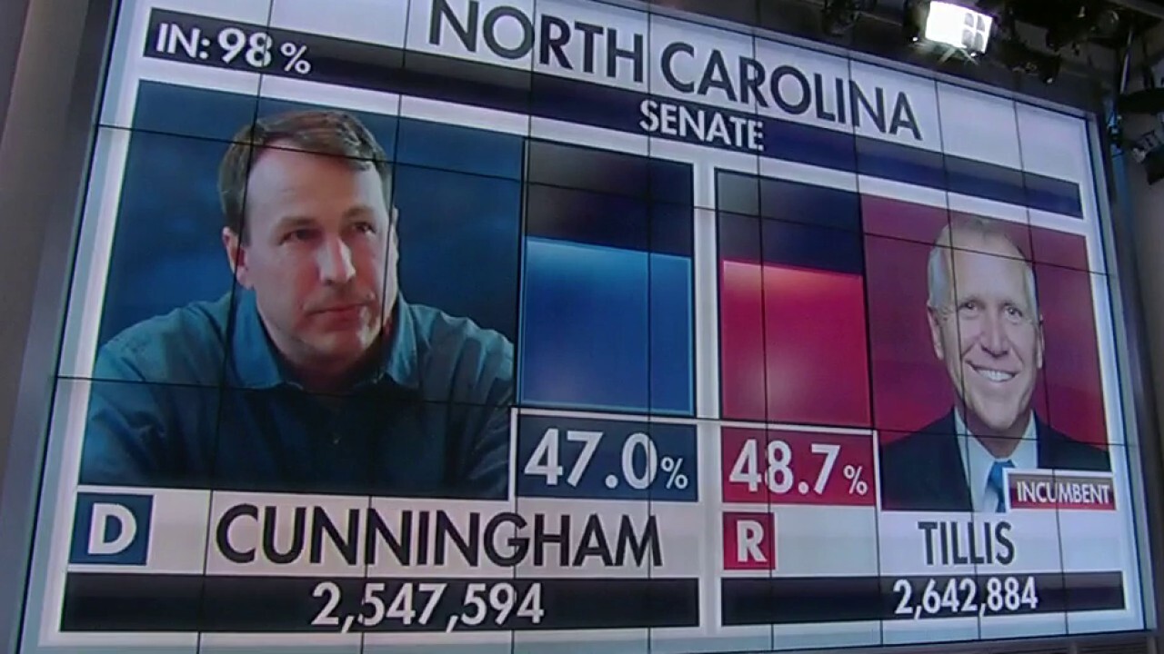 Democrat Cal Cunningham concedes key North Carolina Senate race