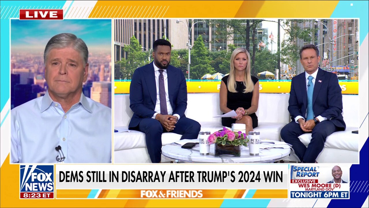 Hannity reacts to Democrats' all-time low approval: 'Absolutely clueless'