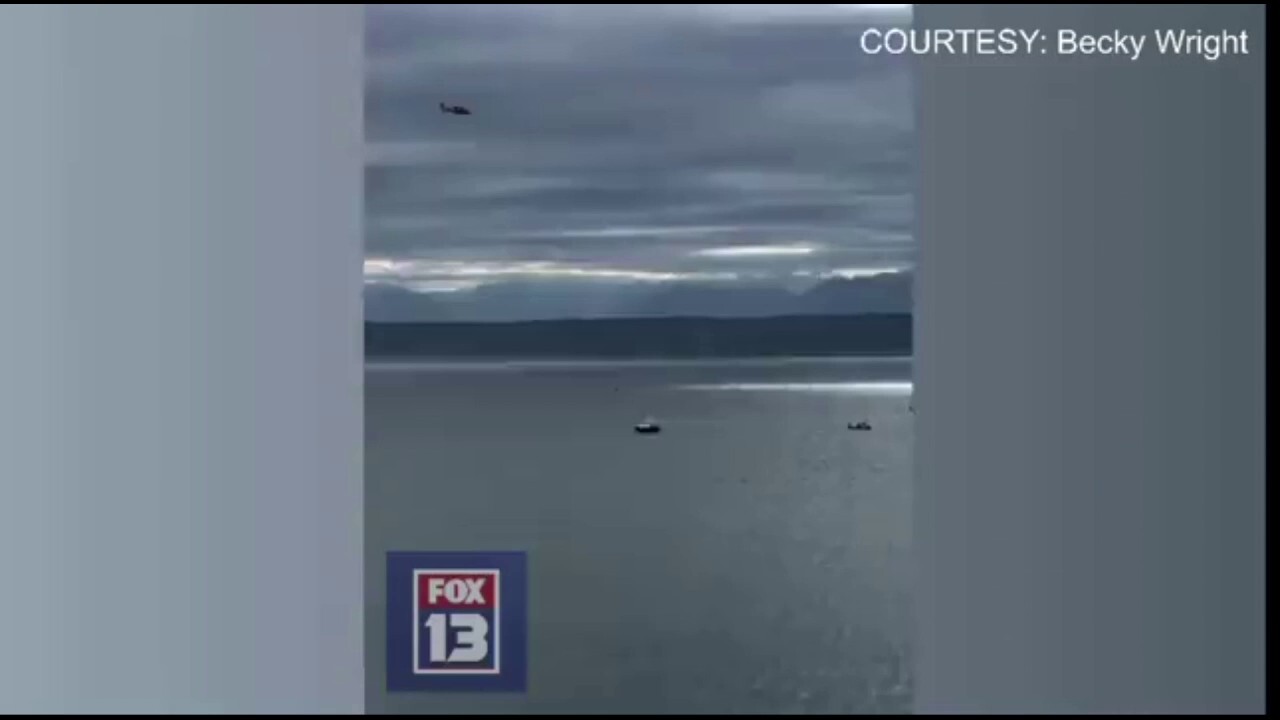 Coast Guard responds to plane crash near Seattle, Washington