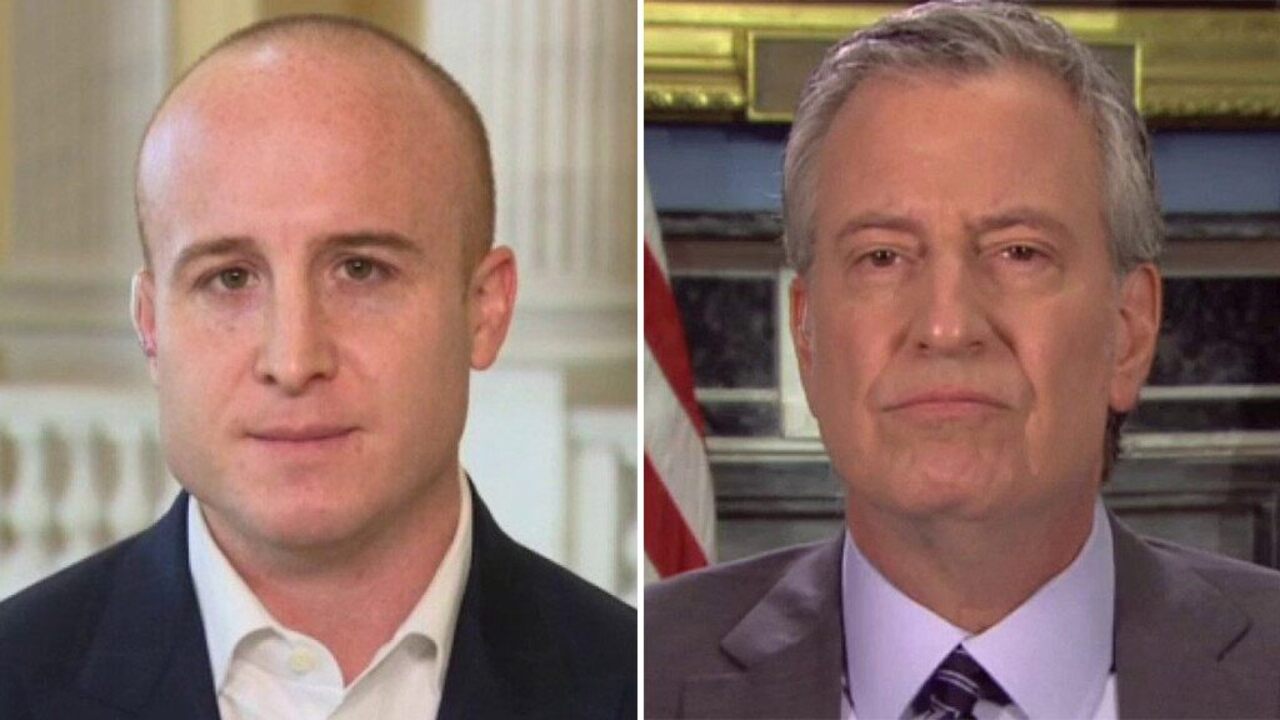 New York Rep. Max Rose is ashamed that Bill de Blasio is a Democrat and tells him to 'stop playing politics' 