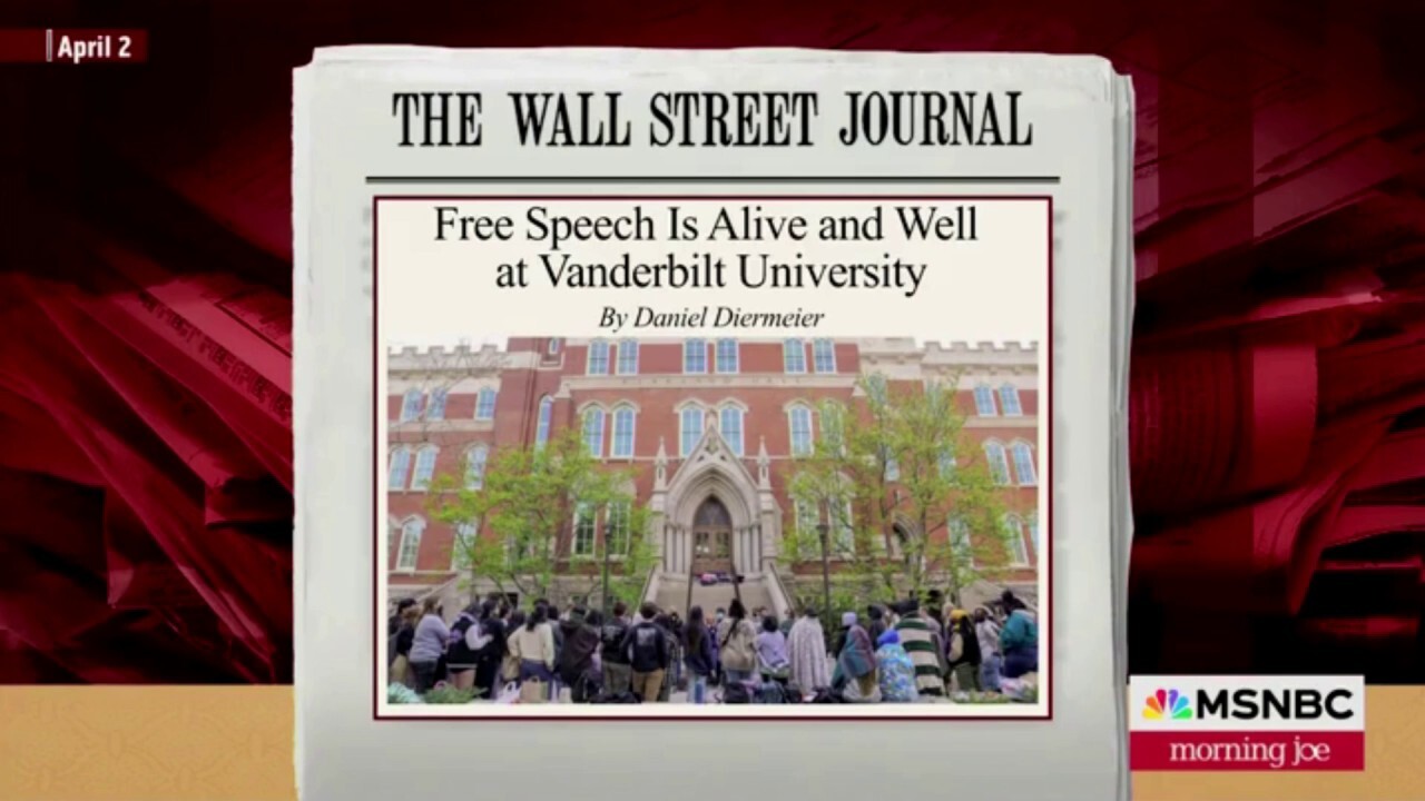 Vanderbilt chancellor slams violent anti-Israel agitators on campuses: ‘Nothing to do with free speech’