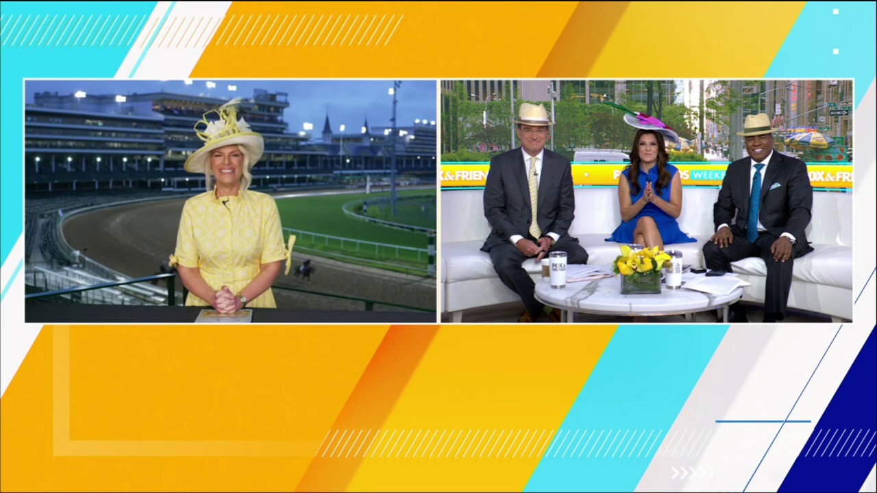 Fox News senior meteorologist Janice Dean has the latest on her Derby Day fashion on 'FOX & Friends.'