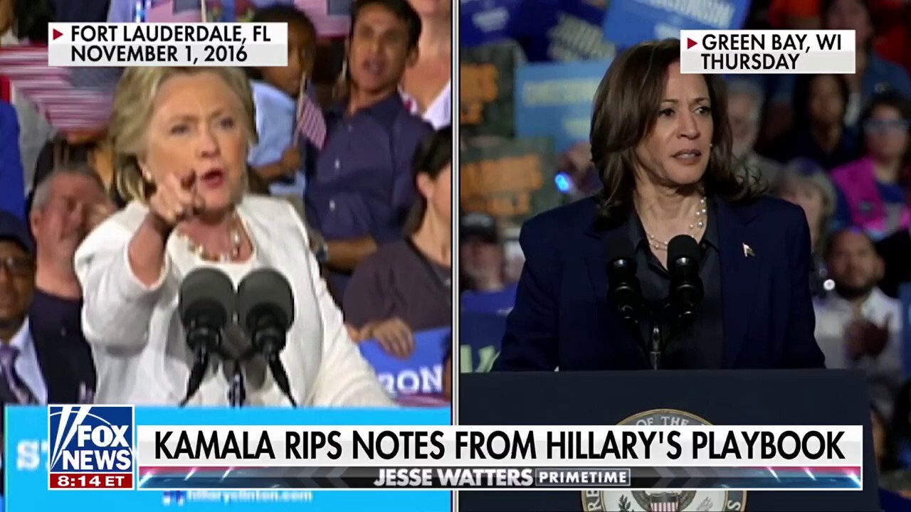  Is Kamala Harris starting to sound like Hillary Clinton?