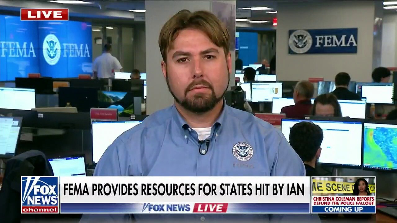 FEMA's Colt Hagmaier to Hurricane Ian victims: 'Be patient, work together, wait for rescue'