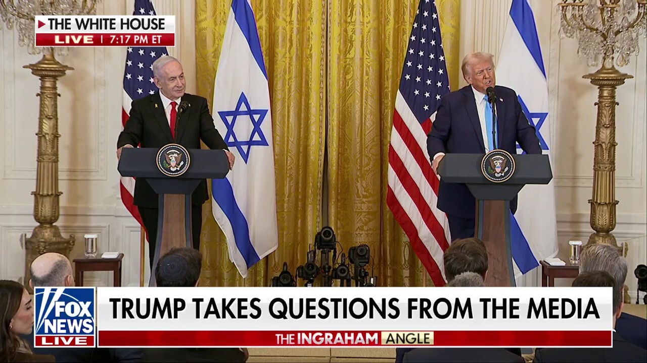 President Trump welcomes Israeli Prime Minister Netanyahu to the White House