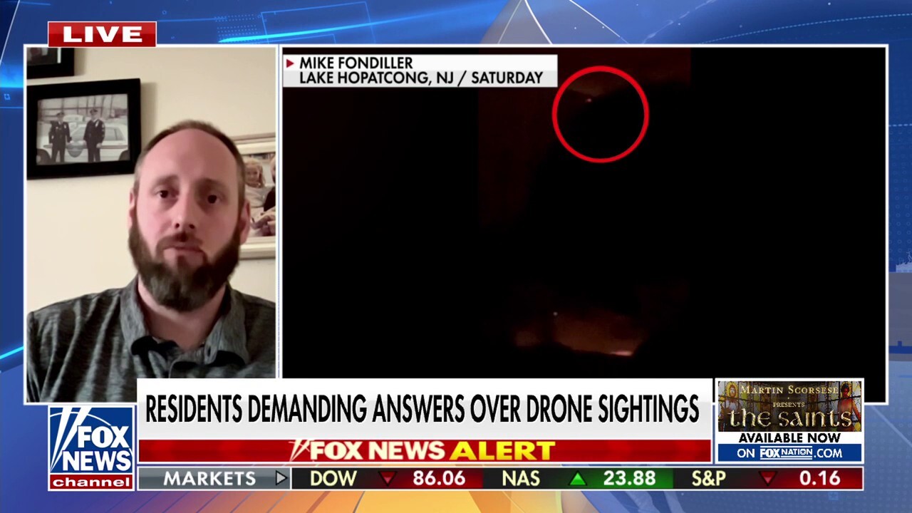 NJ resident 'can't believe' the ‘nightly’ drone sightings are still allowed to happen