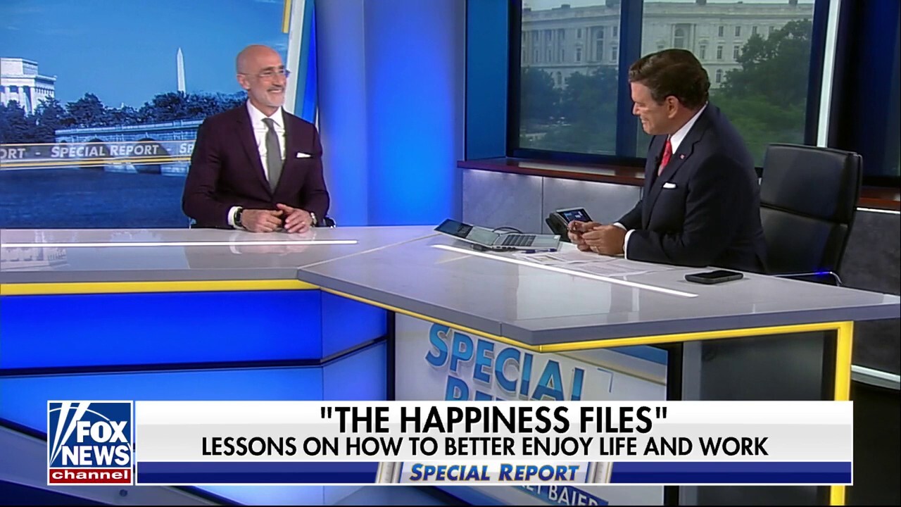 Happiness expert reveals his lessons for enjoying life in 'The Happiness Files' 