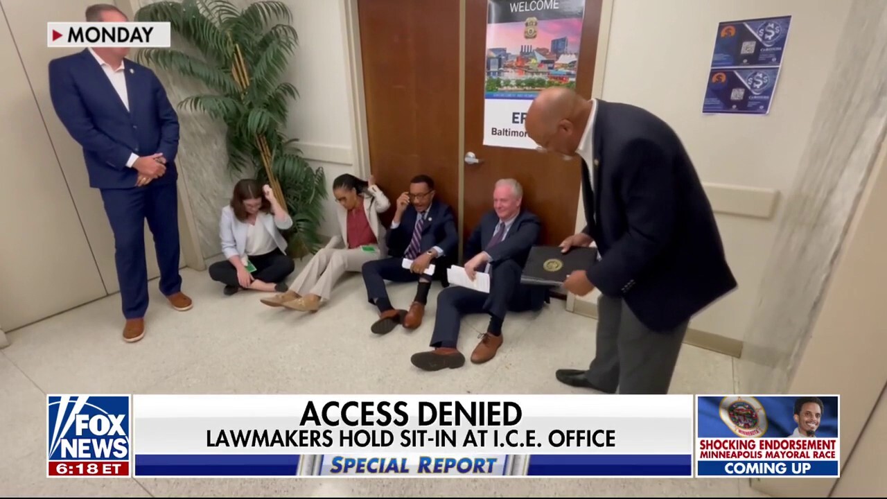 Republicans slam Dem lawmakers' 'publicity stunt' at Maryland ICE office