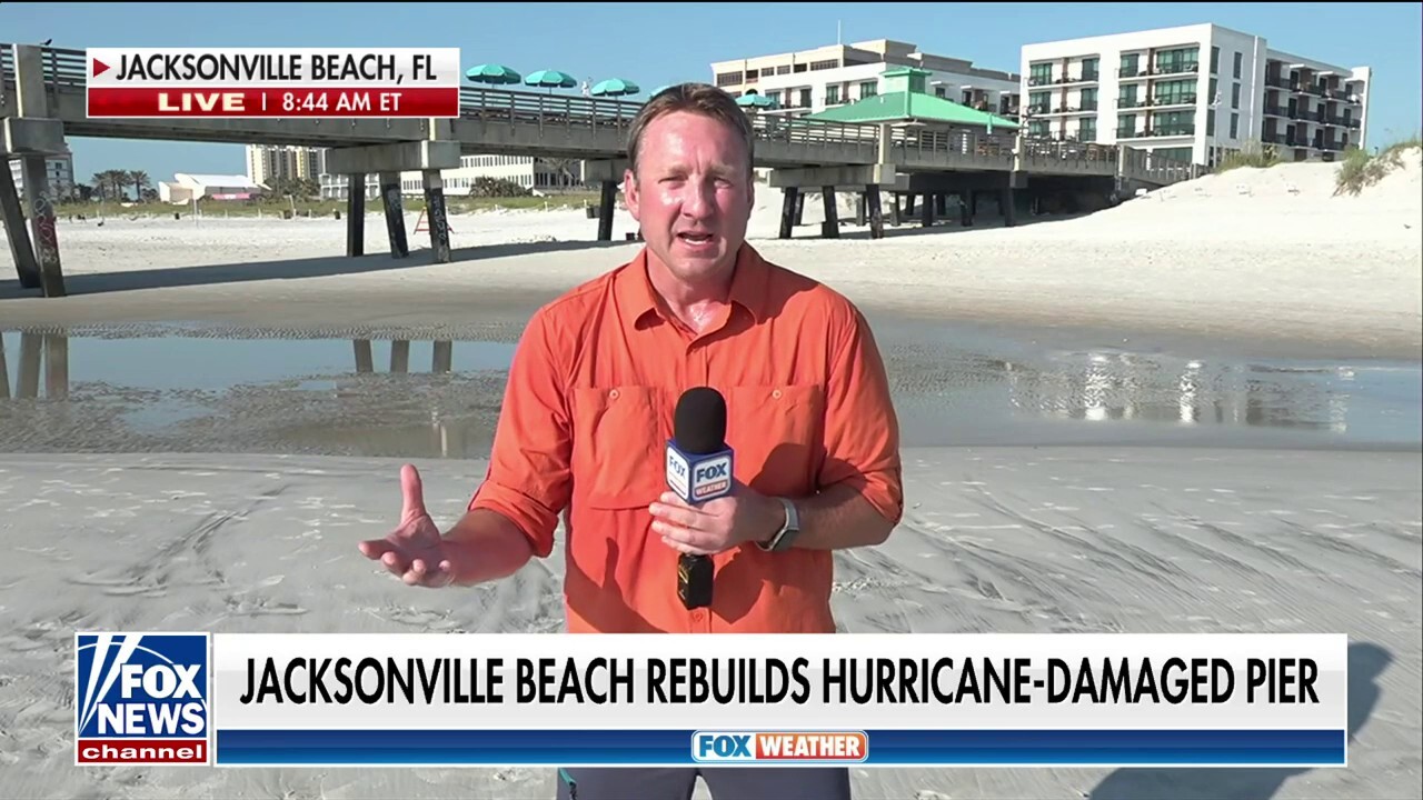 Jacksonville Beach rebuilds pier damaged in string of Florida hurricanes 