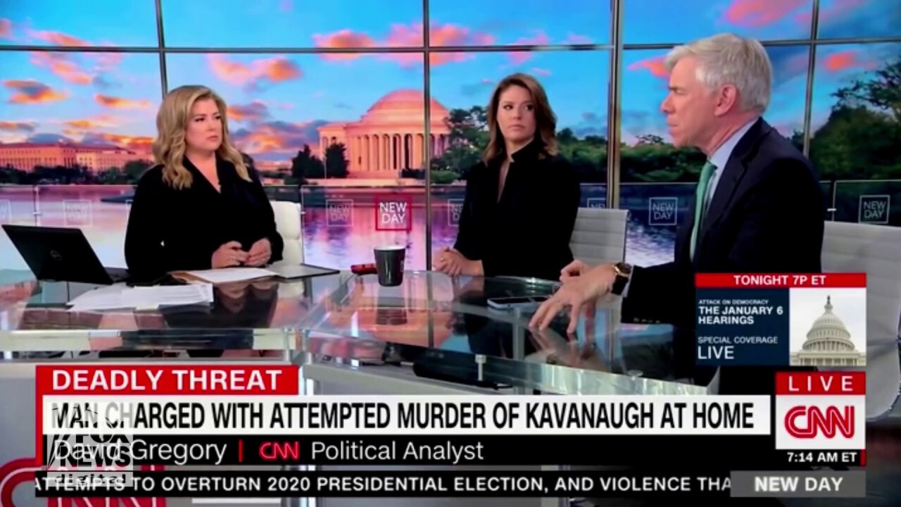 CNN political analyst David Gregory slams leftwing protests outside Kavanaugh's home