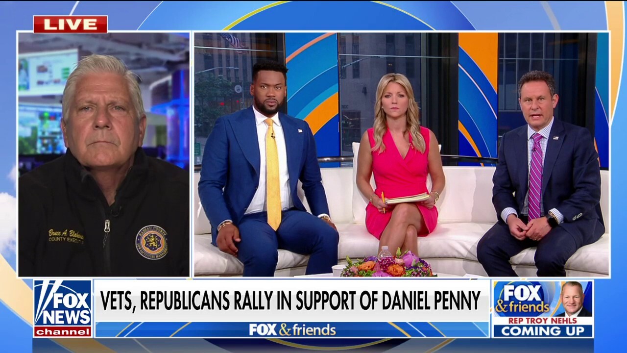 New York Republicans, veterans rally in support of Daniel Penny 