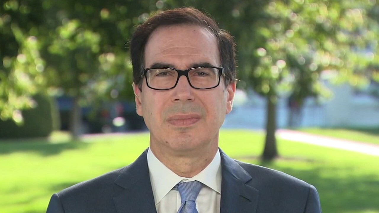 Secretary Mnuchin on jobs recovery, status of COVID relief package