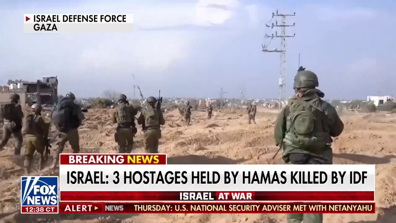 IDF mistakenly kills three Hamas hostages