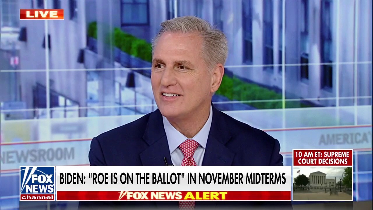 McCarthy: Democrats' radical position on abortion is not where Americans want to be