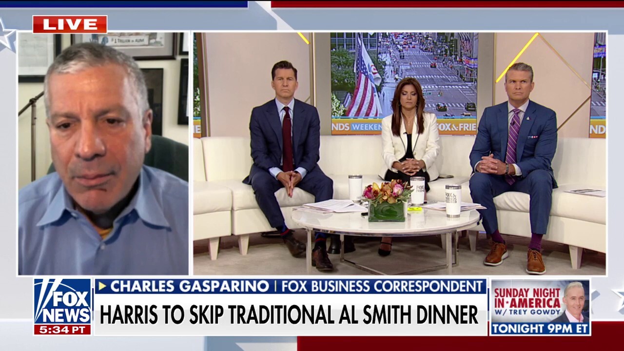 I don't think Harris' cackle would work very well at Al Smith dinner: Charles Gasparino