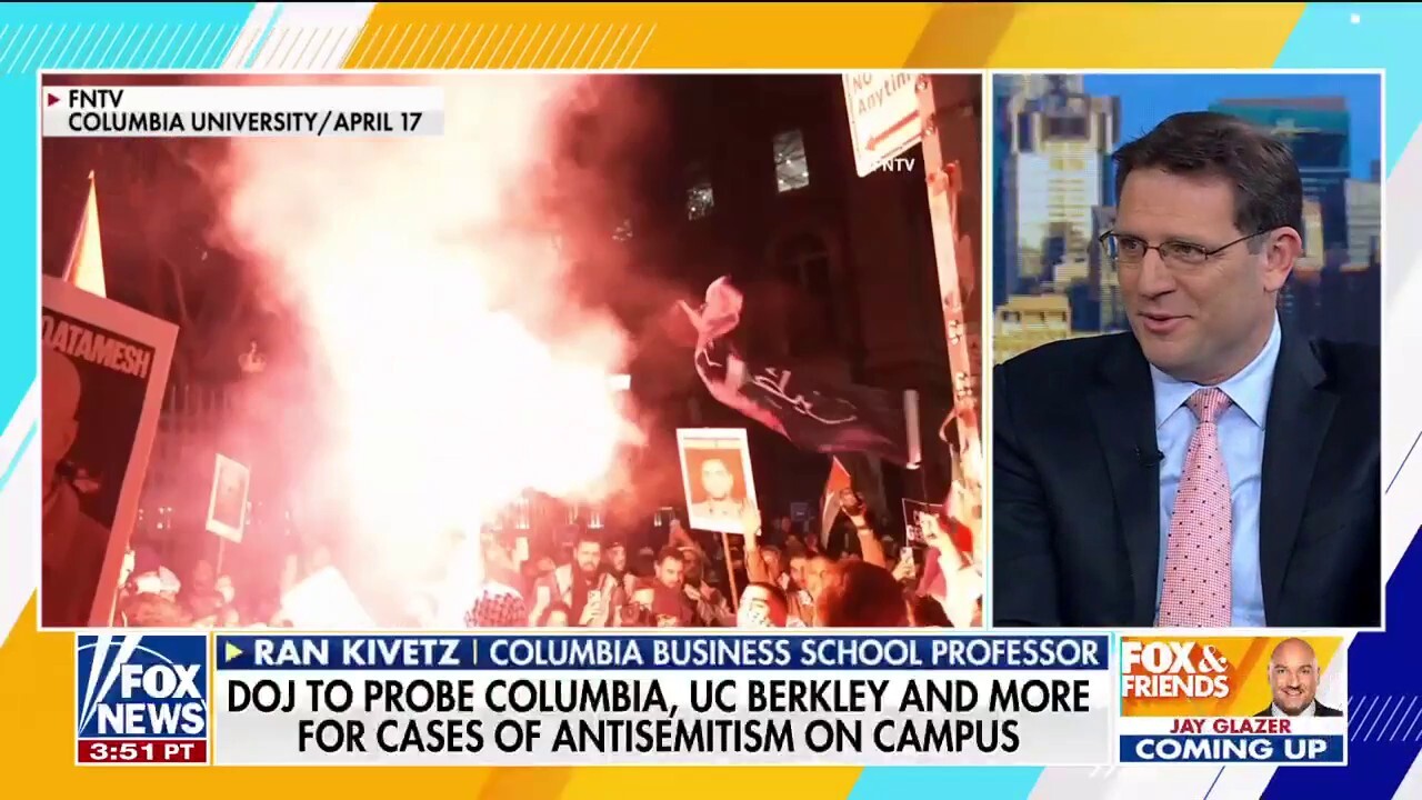 DOJ campus antisemitism probe is 'absolutely necessary,' Columbia professor says