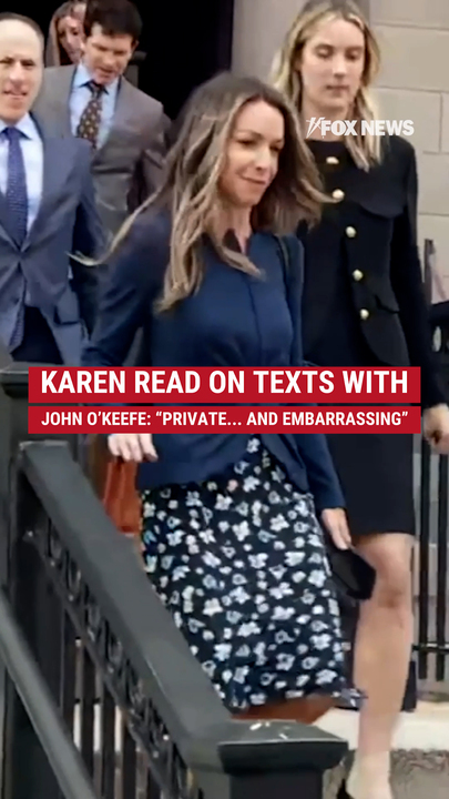 Karen Read on texts with John O'Keefe: "Private... and embarrassing"