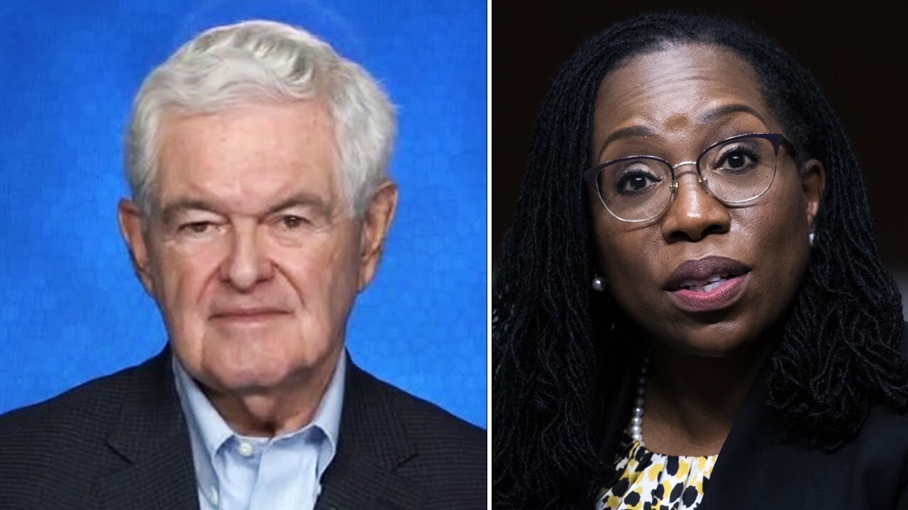 The moment Ketanji Brown Jackson 'disqualified' herself: Gingrich